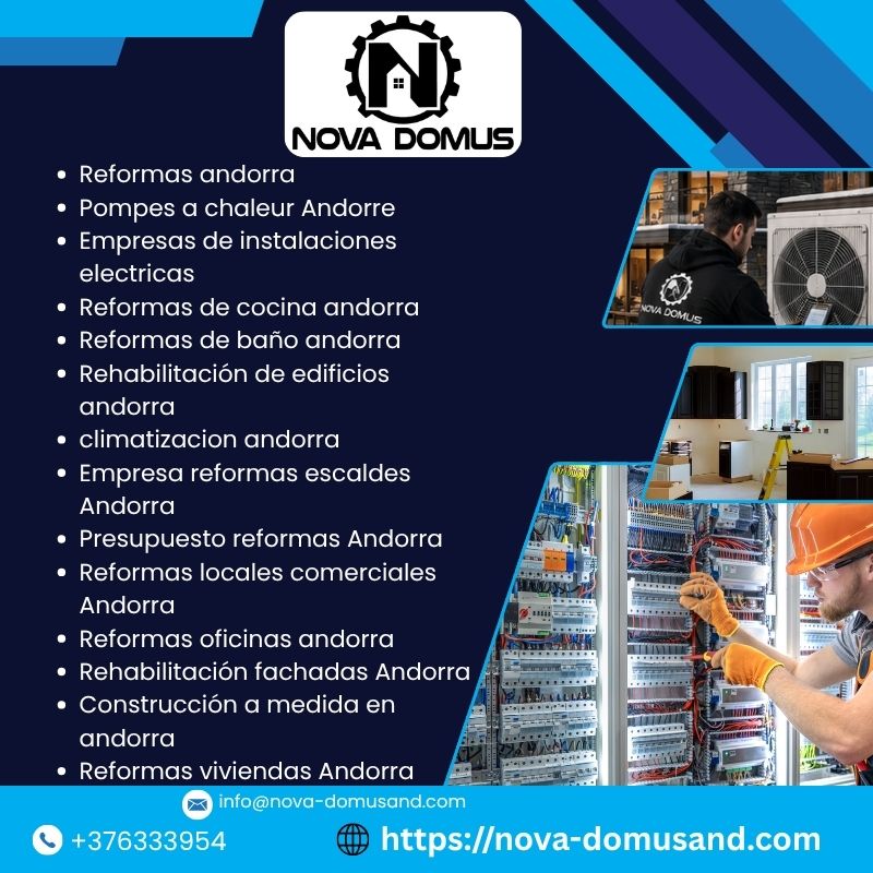 Servicios de Reparación en Andorra para Viviendas y Negocios